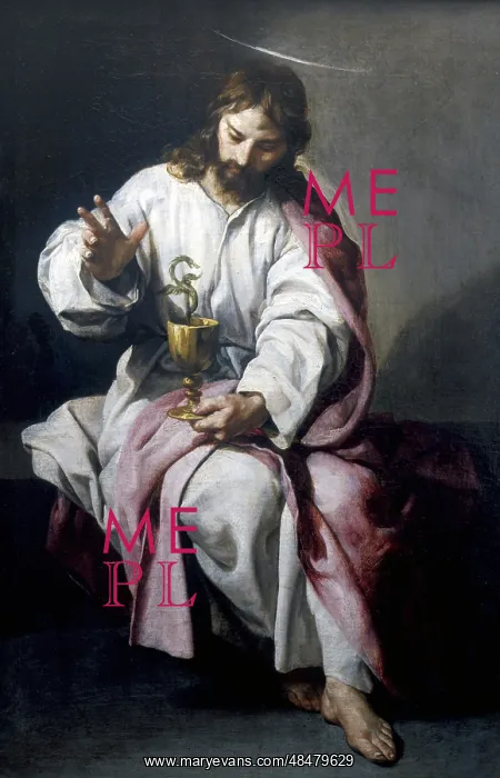 : St John the Evangelist with the Poisoned Cup : St John the Evangelist with the Poisoned Cup