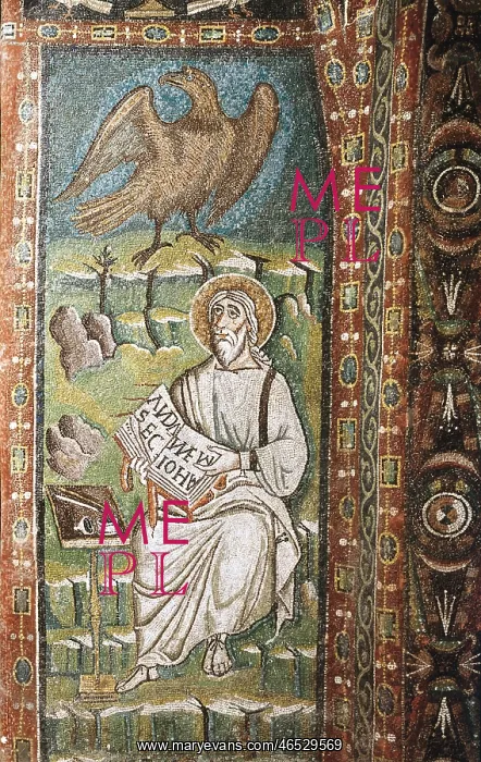  : St. John the Evangelist represented with the eagle