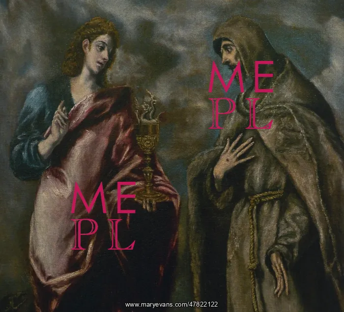 : St John the Evangelist and St Francis of Assisi : St John the Evangelist and St Francis of Assisi