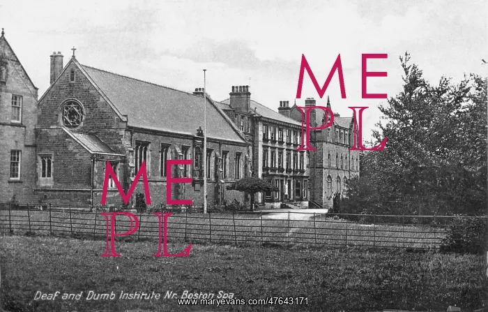 : St John's Institution for Deaf and Dumb Children, Boston Spa : St John's Institution for Deaf and Dumb Children, Boston Spa