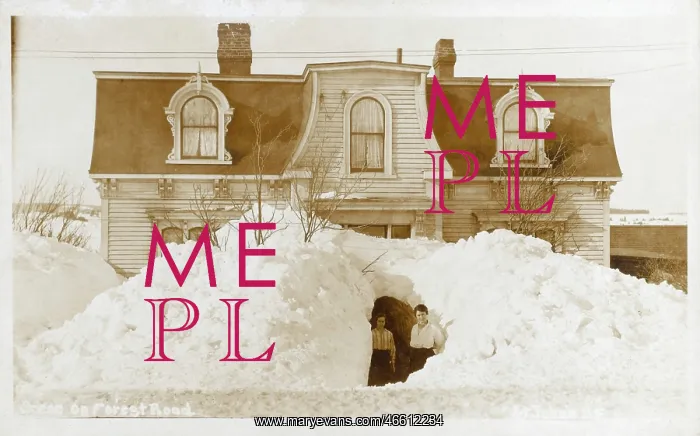 : St. Johns - Newfoundland - Huge Snowdrift : St. Johns - Newfoundland - Huge Snowdrift