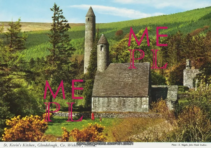 : St Kevin's Kitchen, Glendalough, County Wicklow : St Kevin's Kitchen, Glendalough, County Wicklow