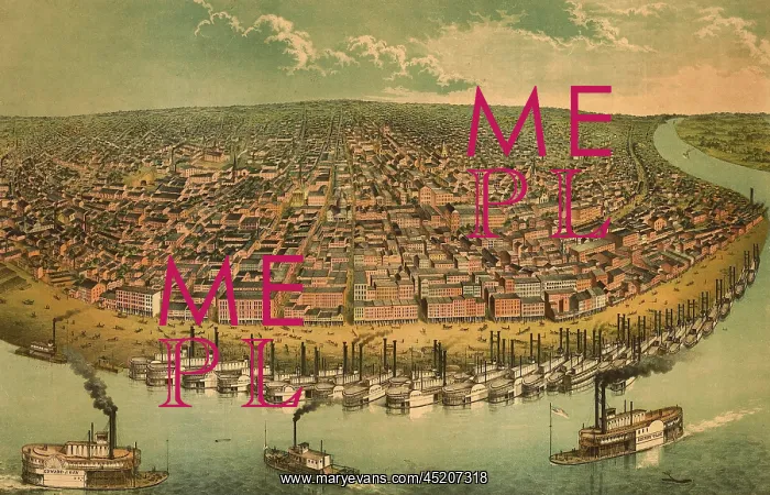 : St. Louis, Missouri, as seen from above ? : St. Louis, Missouri, as seen from above ?