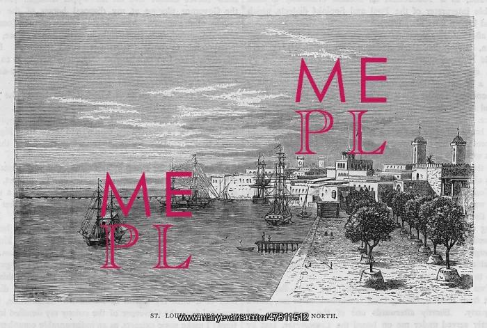  : ST. LOUIS / SENEGAL / C1860