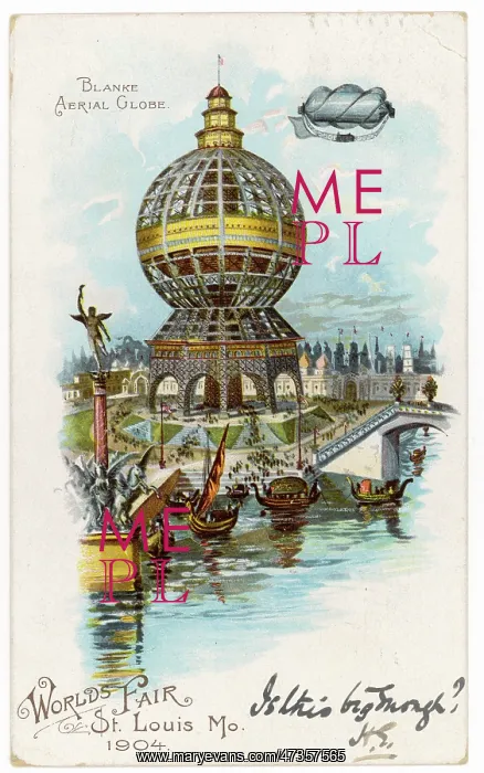 : St Louis World Fair - 1904 : St Louis World Fair - 1904