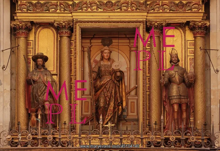 : St Lucia altarpiece, Cathedral of the Incarnation : St Lucia altarpiece, Cathedral of the Incarnation