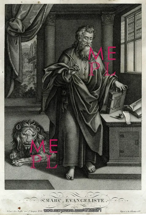 : ST MARK / EVANGELIST / BULLA : ST MARK / EVANGELIST / BULLA