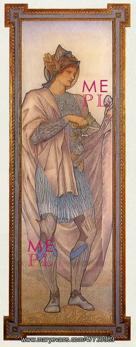  : St Martin, by Burne-Jones
