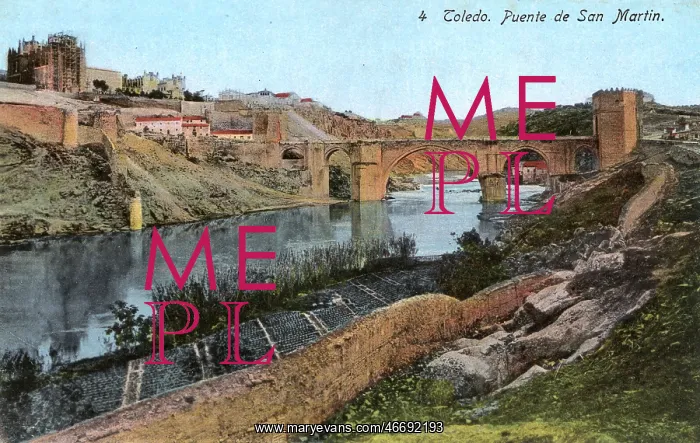 : St. Martin's Bridge - Toledo, Spain : St. Martin's Bridge - Toledo, Spain