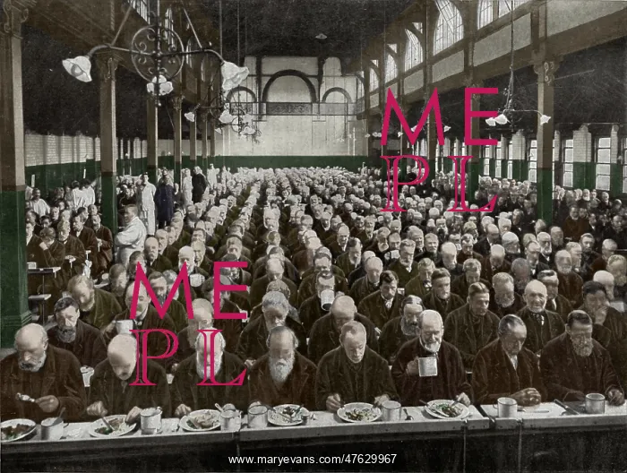 : St Marylebone Workhouse Dining Hall : St Marylebone Workhouse Dining Hall