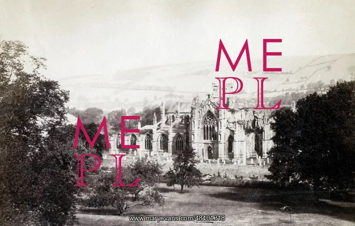 : St Mary's Abbey, Melrose : St Mary's Abbey, Melrose