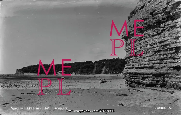 : St. Mary's Well Bay, Lavernock : St. Mary's Well Bay, Lavernock