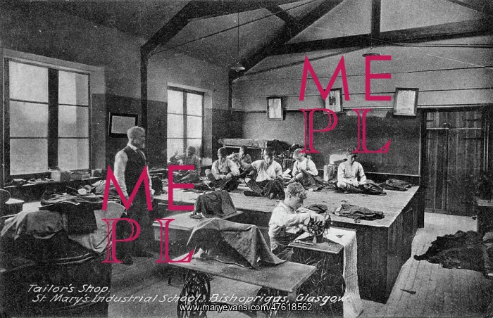 : St Mary's Industrial School, Bishopbriggs, Glasgow - Tailor : St Mary's Industrial School, Bishopbriggs, Glasgow - Tailor