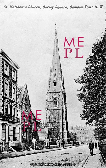: St Matthew's Church, Oakley Square, Camden, NW London : St Matthew's Church, Oakley Square, Camden, NW London