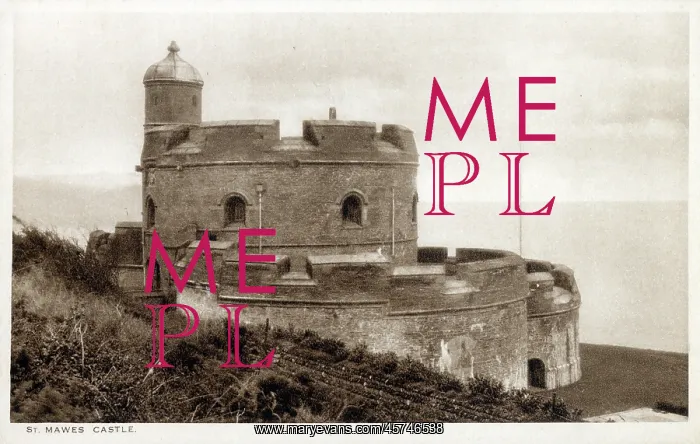 : St Mawes, Cornwall - The Castle : St Mawes, Cornwall - The Castle