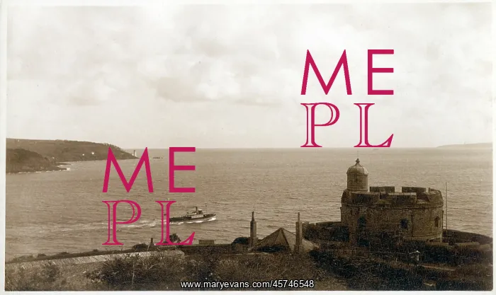 : St Mawes, Cornwall - The Castle : St Mawes, Cornwall - The Castle