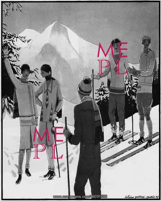  : St Moritz winter fashions 1928