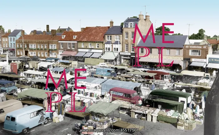  : St Neots, Market Square c1965