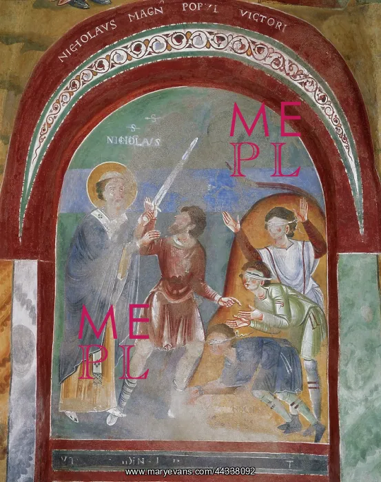 : St. Nicholas saving three children : St. Nicholas saving three children