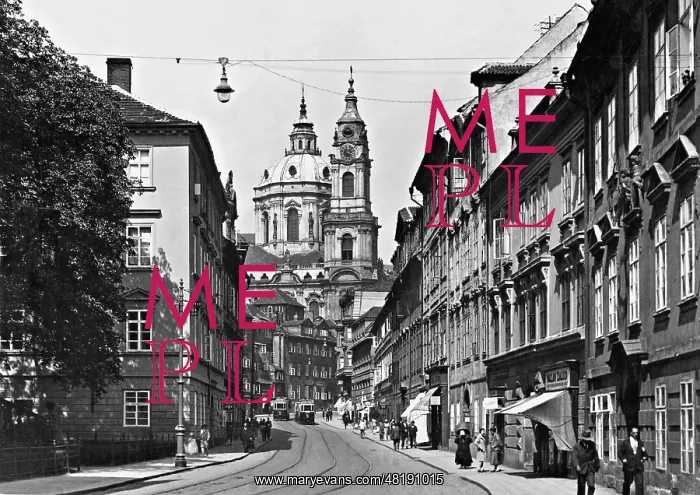 : The St. Nicolas Church in Prague : The St. Nicolas Church in Prague