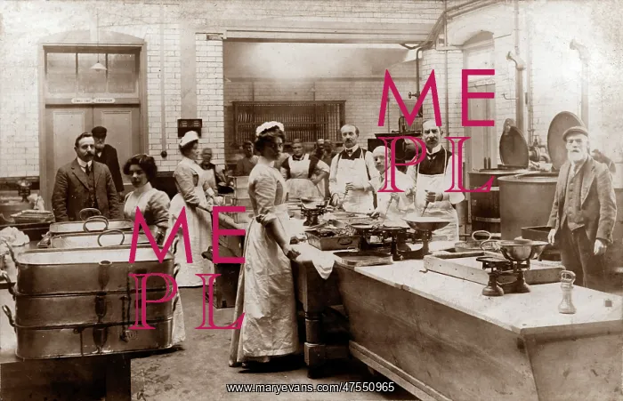 : St Olave Union Workhouse, Ladywell, South London - Kitchen : St Olave Union Workhouse, Ladywell, South London - Kitchen