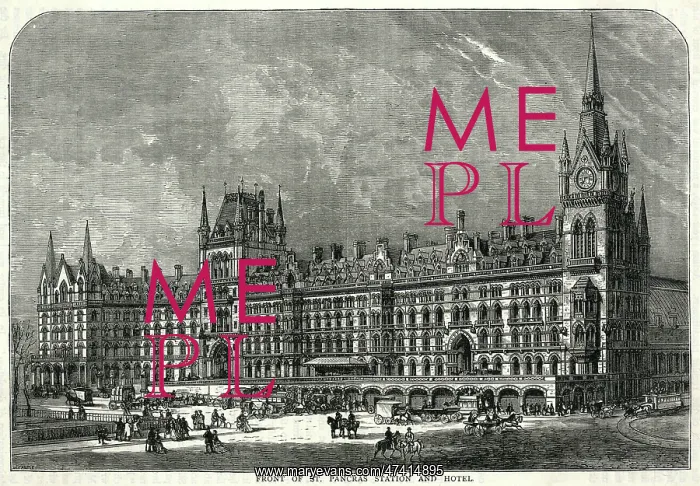  : St Pancras Station and Hotel 1876