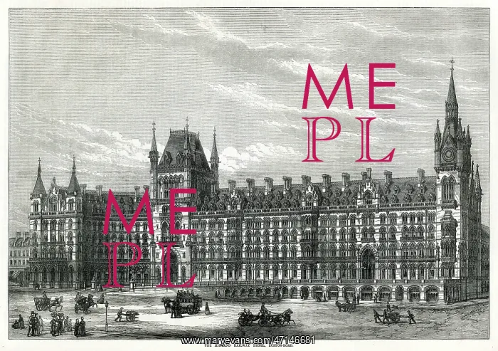 : St. Pancras Station, London : St. Pancras Station, London