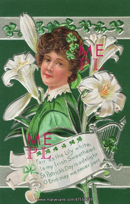 : St. Patrick's Day Postcard : St. Patrick's Day Postcard