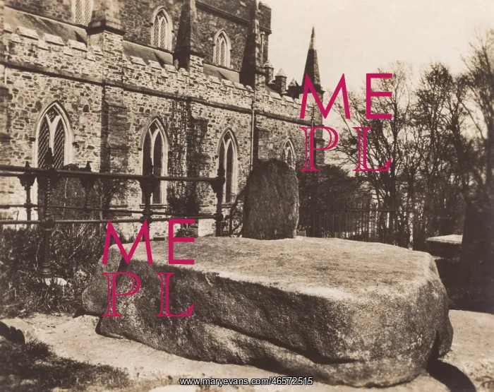 : St Patrick's Grave, Downpatrick, Co. Down : St Patrick's Grave, Downpatrick, Co. Down