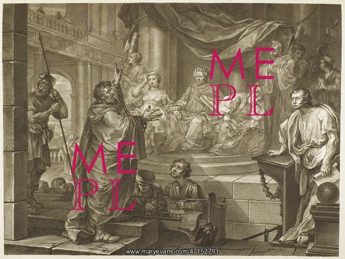 : St Paul on trial before Felix : St Paul on trial before Felix