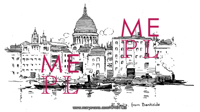 : St Paul's from Bankside : St Paul's from Bankside