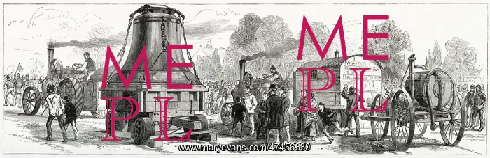 : St Paul's Bell - Transported to London 1882 : St Paul's Bell - Transported to London 1882