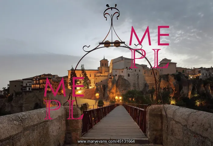 : St Paul's Bridge, Cuenca, Spain : St Paul's Bridge, Cuenca, Spain