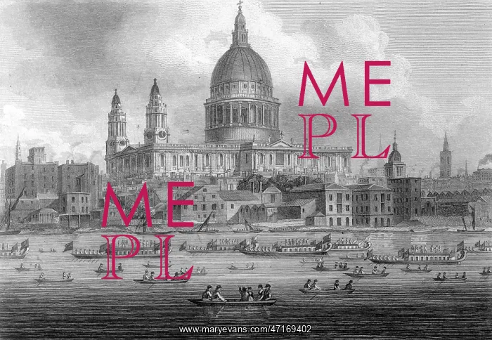 : ST PAUL'S CATHEDRAL 1804 : ST PAUL'S CATHEDRAL 1804