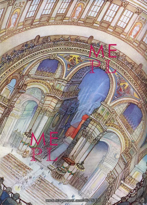 : St. Paul's Cathedral from the Whispering Gallery : St. Paul's Cathedral from the Whispering Gallery