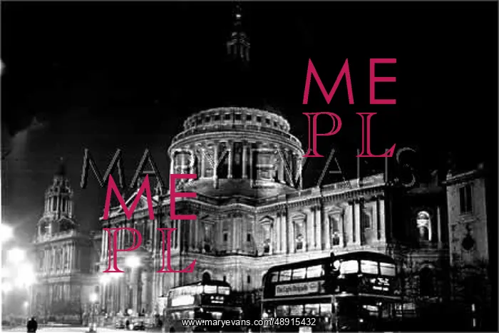 : ST. PAUL'S AT NIGHT : ST. PAUL'S AT NIGHT