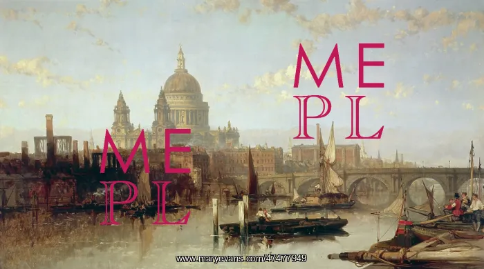 : St Pauls and the River 1863 : St Pauls and the River 1863