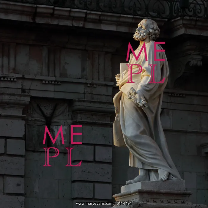 : St Peter statue and Cathedral, Ortygia, Syracuse : St Peter statue and Cathedral, Ortygia, Syracuse