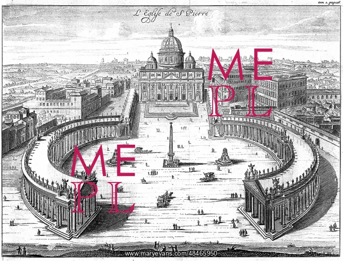 : St Peter's Basilica, Rome, and the elliptical : St Peter's Basilica, Rome, and the elliptical