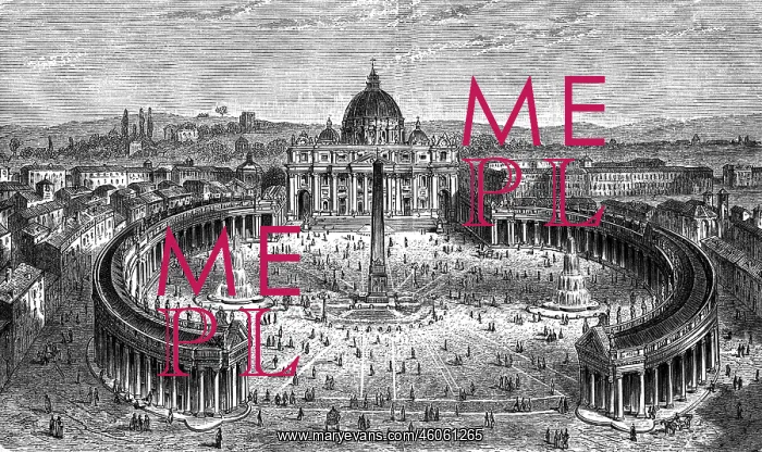 : St. Peter's Basilica and Square : St. Peter's Basilica and Square
