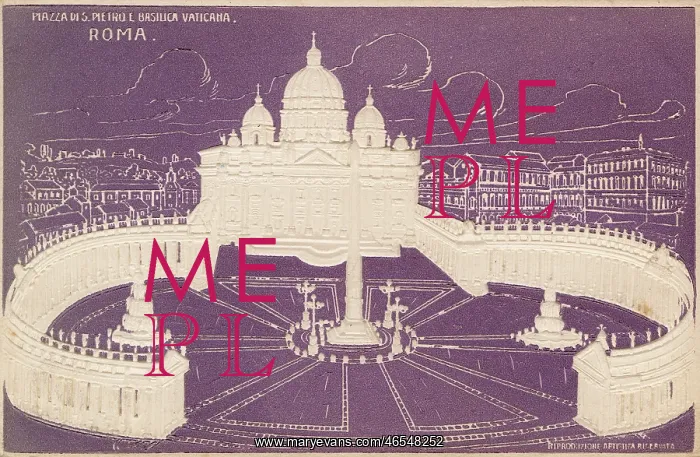 : St Peter's Square, Rome : St Peter's Square, Rome