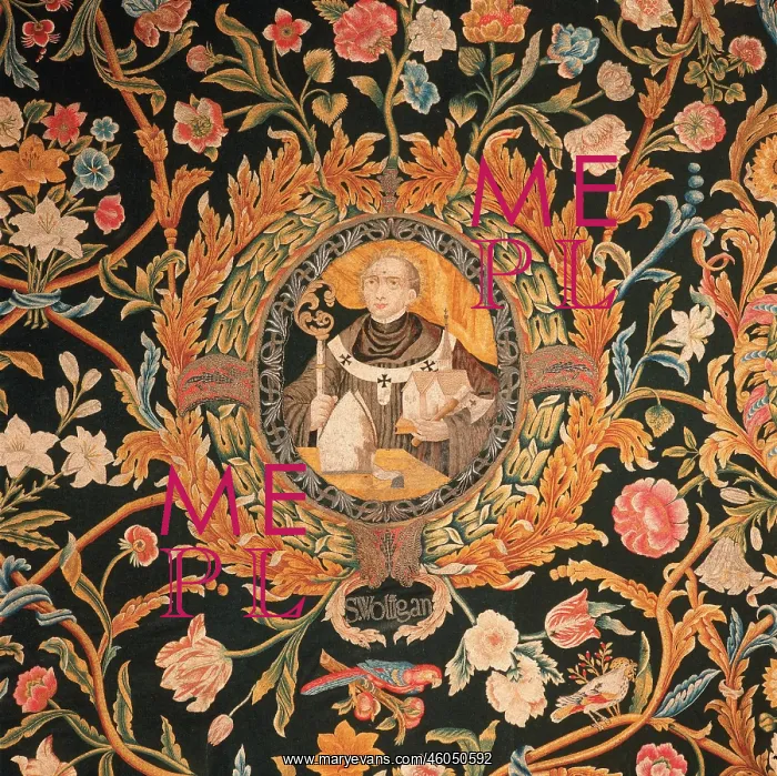 : St. Placidus on a tapestry : St. Placidus on a tapestry