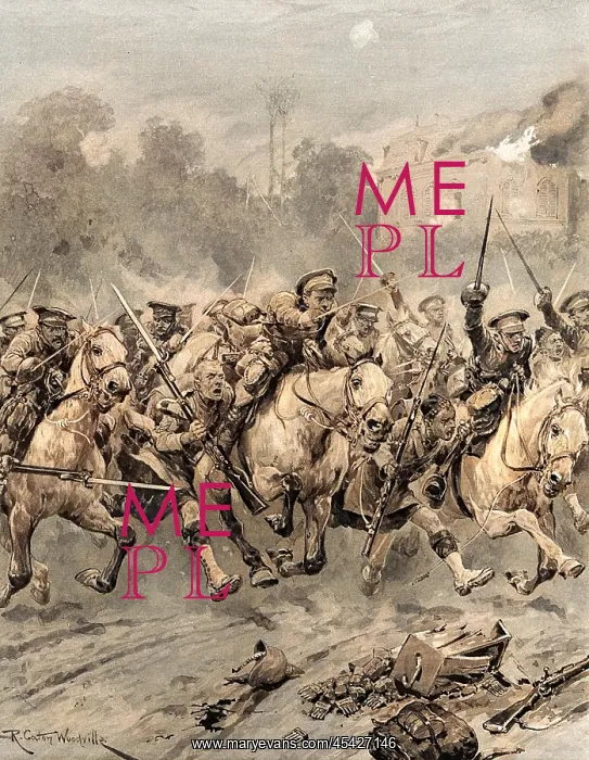 : St Quentin stirrup-charge 1914 : St Quentin stirrup-charge 1914