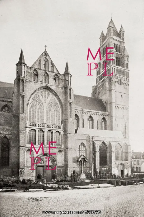 : St Salvator's Cathedral, Bruges, Belgium : St Salvator's Cathedral, Bruges, Belgium