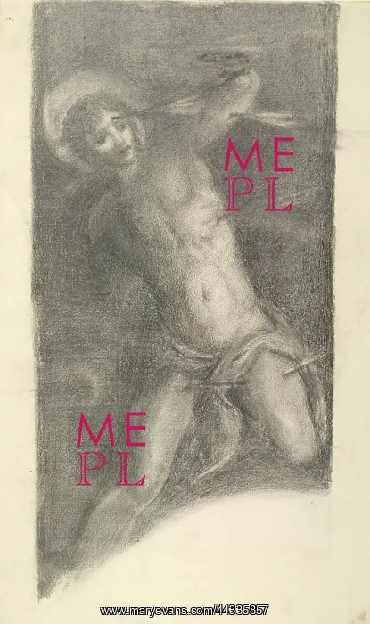 : St Sebastian (after Tintoretto) : St Sebastian (after Tintoretto)