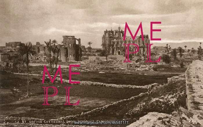 : St. Sophia Cathedral (now Mosque), Famagusta, Cyprus : St. Sophia Cathedral (now Mosque), Famagusta, Cyprus