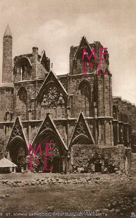 : St. Sophia Cathedral (now Mosque), Famagusta, Cyprus : St. Sophia Cathedral (now Mosque), Famagusta, Cyprus