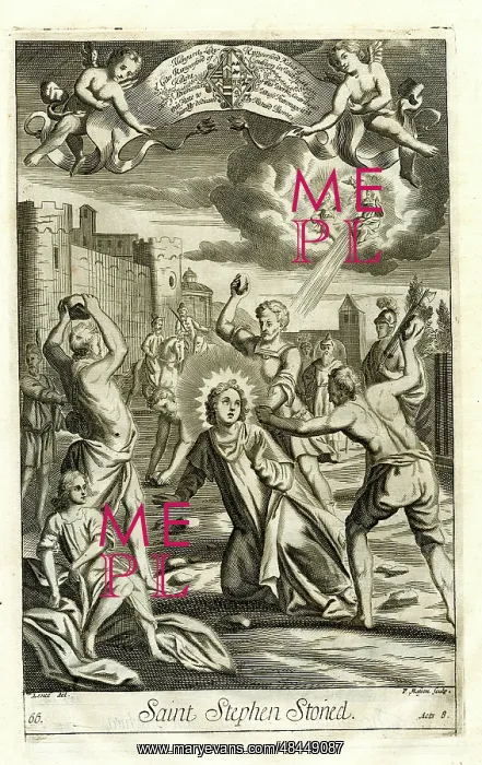 : St Stephen stoned : St Stephen stoned