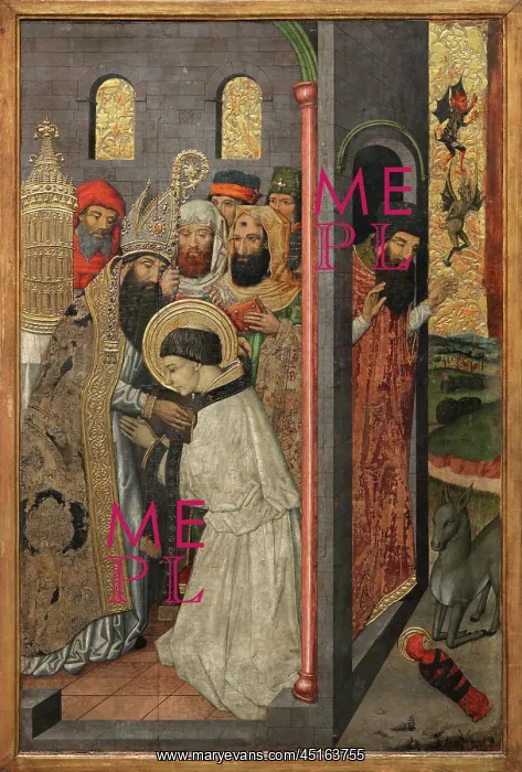 : St Stephen's Ordination to the Diaconate, Museu : St Stephen's Ordination to the Diaconate, Museu