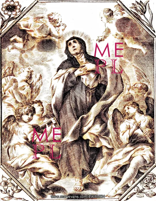  : St Teresa of Avila with angels